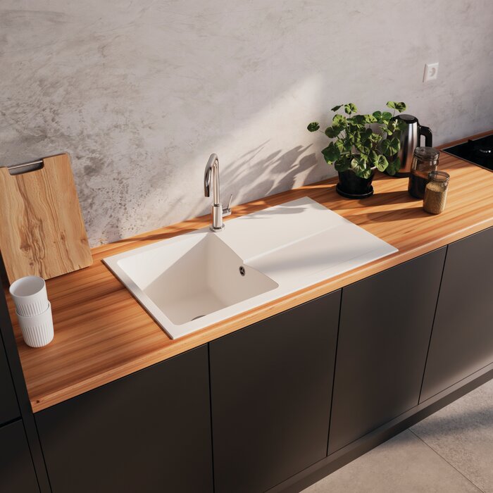 Evier - NORD INOX - Tecto - 1 cuve - BIO Composite-4