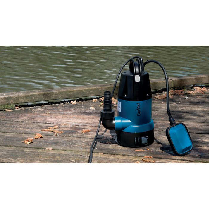 Pompe vide-cave eau chargée - 400 LD - Capvert - 400 W - 8,5 m³/h-2