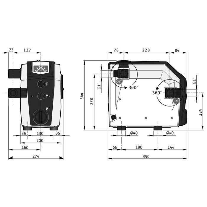 Pompe de surpression - Isar BOOST5-E-3 - WILO-1