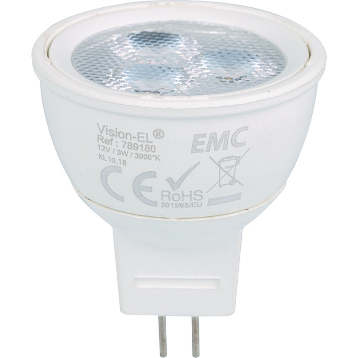 LED GU4 3W 3000K-1