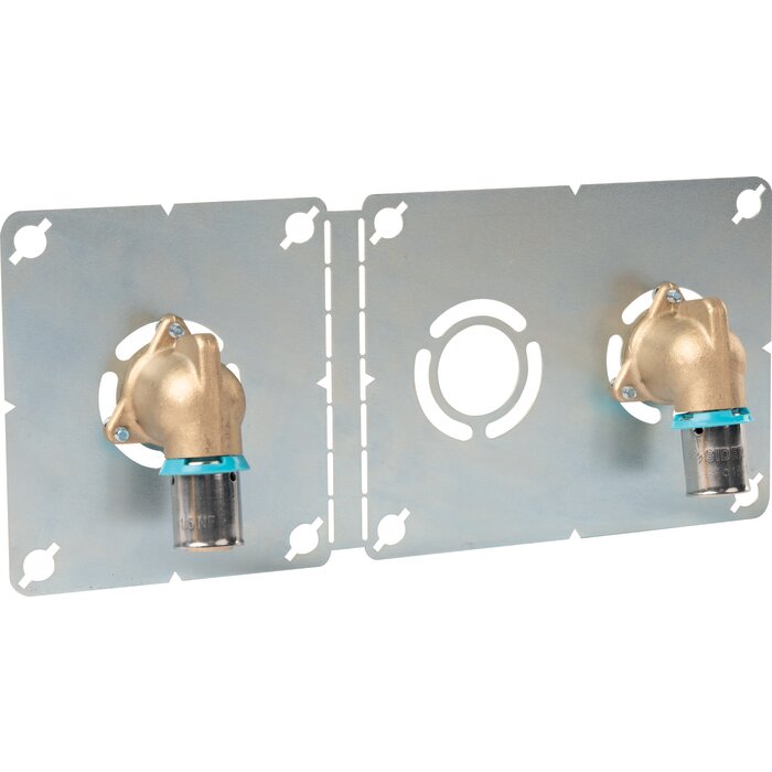 Sortie de cloison modulable - SIDER - Soluflex  - A sertir - Ø16 mm - F1/2" 