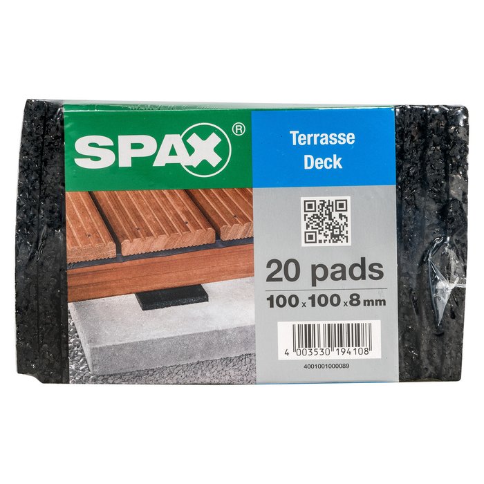 Tampon isolation terrasse - SPAX - Boite de 20 pièces-3
