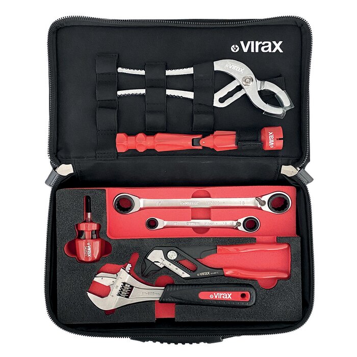 Coffret de 7 outils Sanibox - VIRAX - Pour installations sanitaires-1