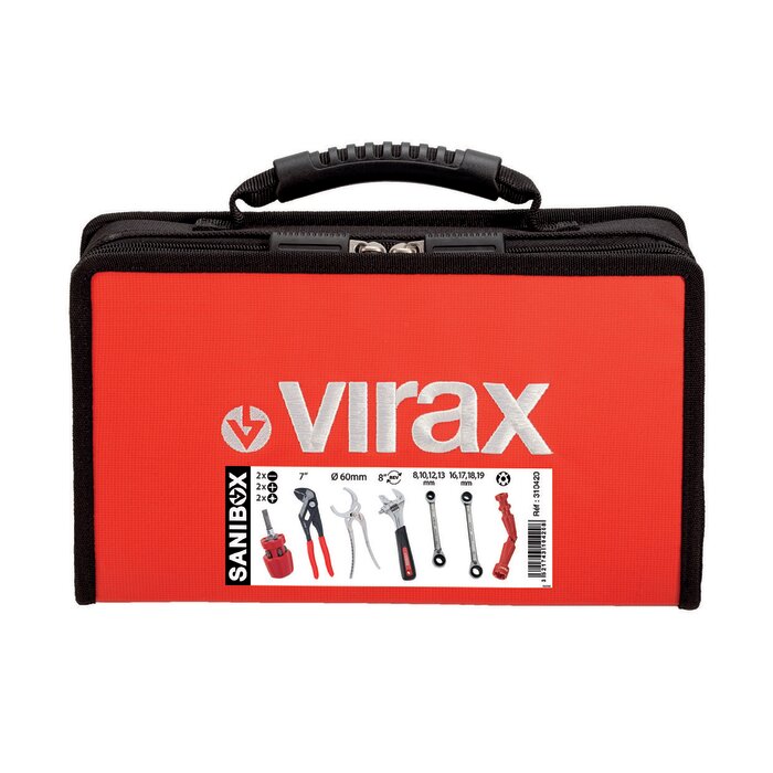 Coffret de 7 outils Sanibox - VIRAX - Pour installations sanitaires-2