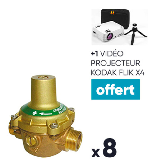 Réducteur de pression n°11 - Desbordes - Mâle / Mâle - 20X27 - Lot de 8 + 1 vidéo-projecteur OFFERT