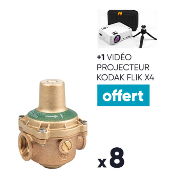 Réducteur de pression n°11 - Desbordes - Femelle / Femelle - 20X27 - Lot de 8 + 1 vidéo-projecteur OFFERT-1