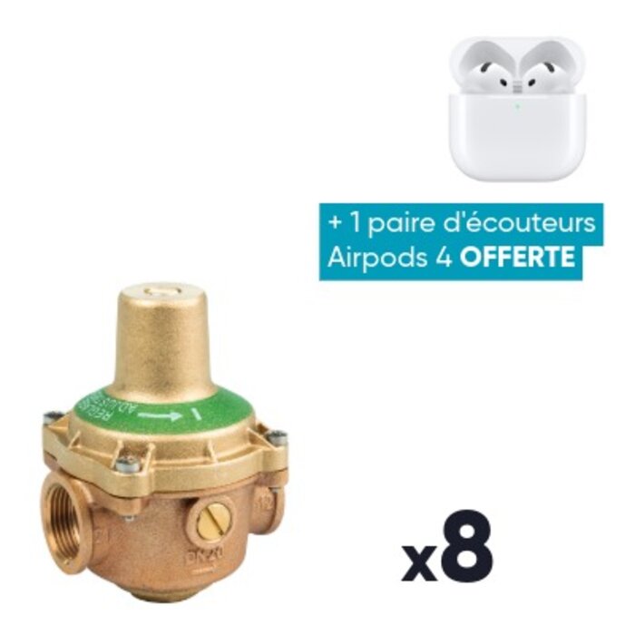 Lot de 8 réducteur de pression - DESBORDES - N°11 BIS - FF 3/4" - + Airpods 4 OFFERT-1