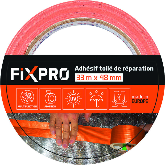 Ruban adhésif toilé - Fixpro-3