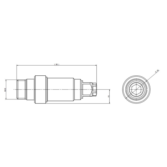 Vanne Antigel - GRK - F1/2''-1