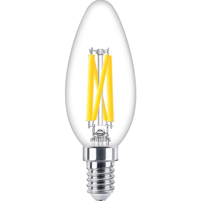 Ampoule LED flamme - LED MASTER GLASS - Philips - E14 - 806 lm - 2700k - 5.9W-1