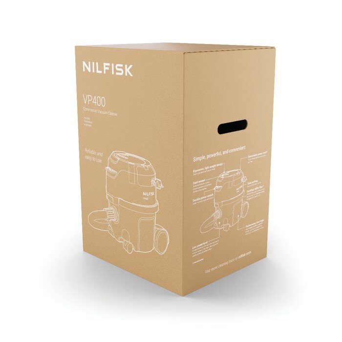 Aspirateur filaire professionnel – NILFISK – VP400 HEPA EC EU – 700 W-2