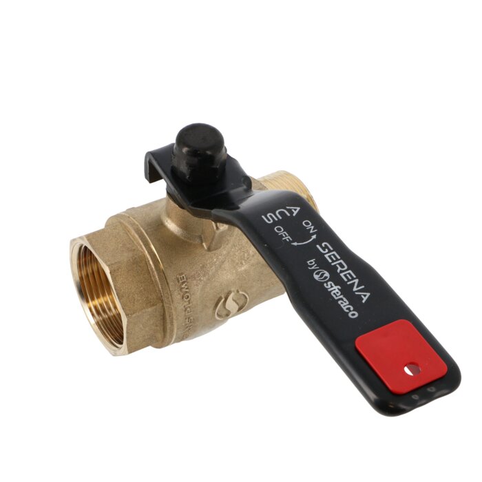 Clips rouges pour vanne à levier – SFERACO – Serena – Eau chaude - Sachet de 10