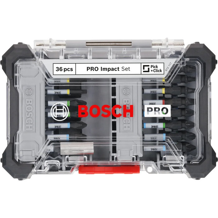Coffret d'embouts de vissage - Pro Impact - BOSCH - 36 pièces -3