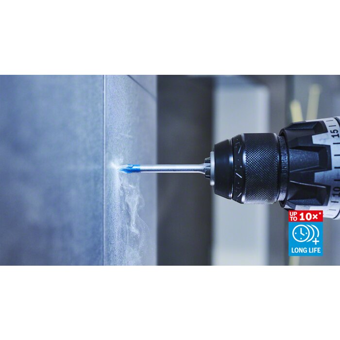 Foret céramique – BOSCH – EXPERT HEX-9 Hard Ceramic – Ø 8 mm – L 90 mm-10