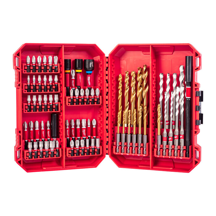 Coffret vissage et perçage - MILWAUKEE - 74 pièces-1