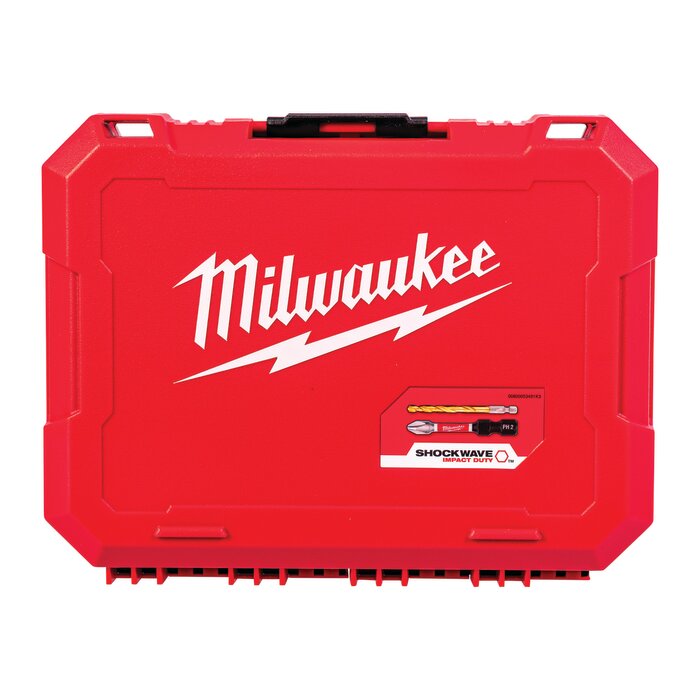 Coffret vissage et perçage - MILWAUKEE - 74 pièces-2
