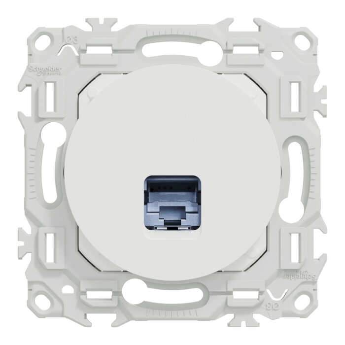 Prise RJ45 - SCHNEIDER ELECTRIC - Odace - Grade 3 TV - Cat6 -1