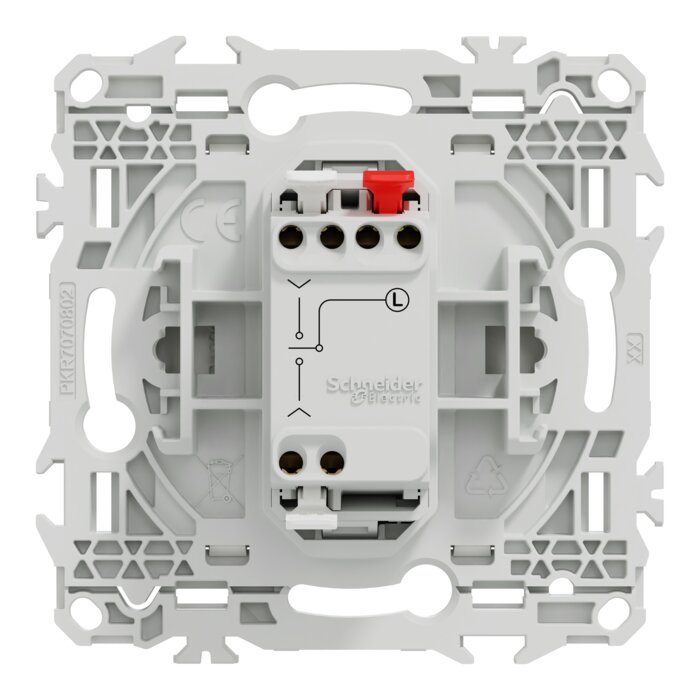Commande de volet roulant à levier 3 positions – SCHNEIDER ELECTRIC - ODACE – Blanc craie-2