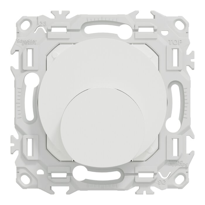 Sortie de câble – SCHNEIDER ELECTRIC – ODACE – Ø câble 6 à 12 mm – Blanc craie-1