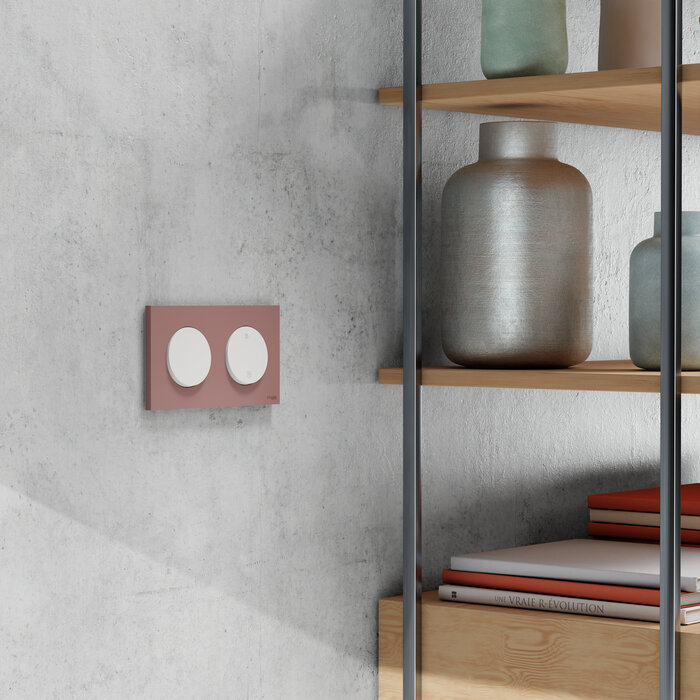 Interrupteur va-et-vient ou poussoir lumineux LED - SCHNEIDER ELECTRIC - Odace - 10 AX-5