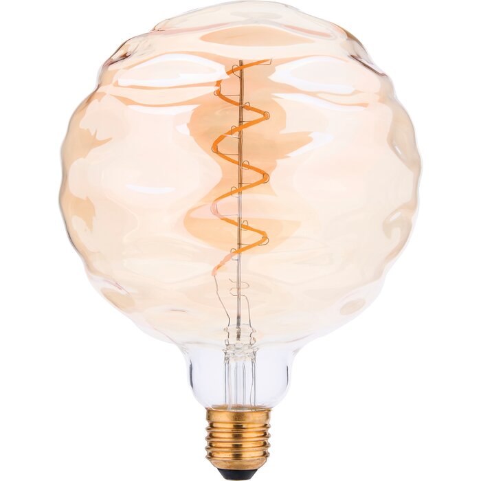 Ampoule LED globe à filament déco - XXCELL - Ambrée - Charme - E27 - 4 W