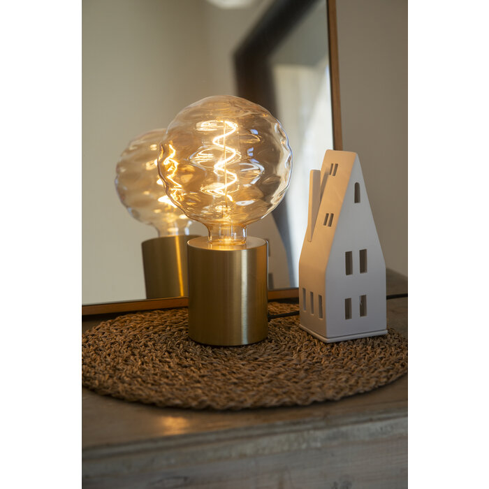 Ampoule LED globe à filament déco - XXCELL - Ambrée - Charme - E27 - 4 W-3