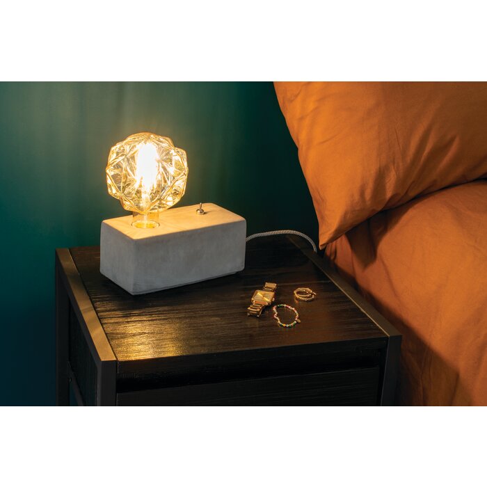 Ampoule LED globe à filament déco - XXCELL - Dimple - E27 - 7 W - Ambrée-2