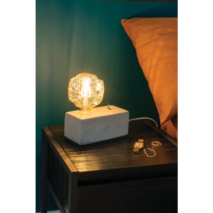 Ampoule LED globe à filament déco - XXCELL - Dimple - E27 - 7 W - Ambrée-3