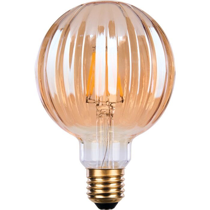 Ampoule LED globe à filament déco – XXCELL – Ambrée – E27 – 6 W-1