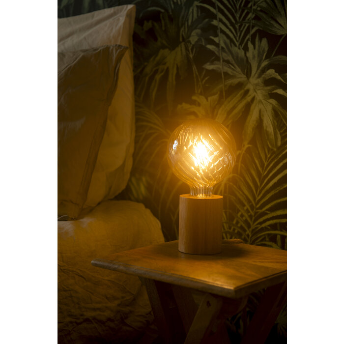 Ampoule LED globe à filament déco - XXCELL - Ambrée - E27 - 4 W-3