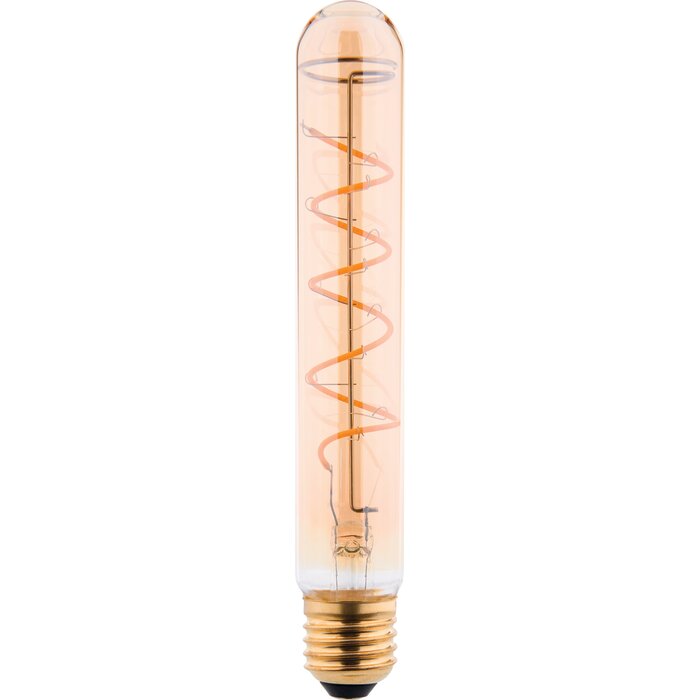 Ampoule LED tube à filament déco - XXCELL - Ambrée - E27 - 5 W-1