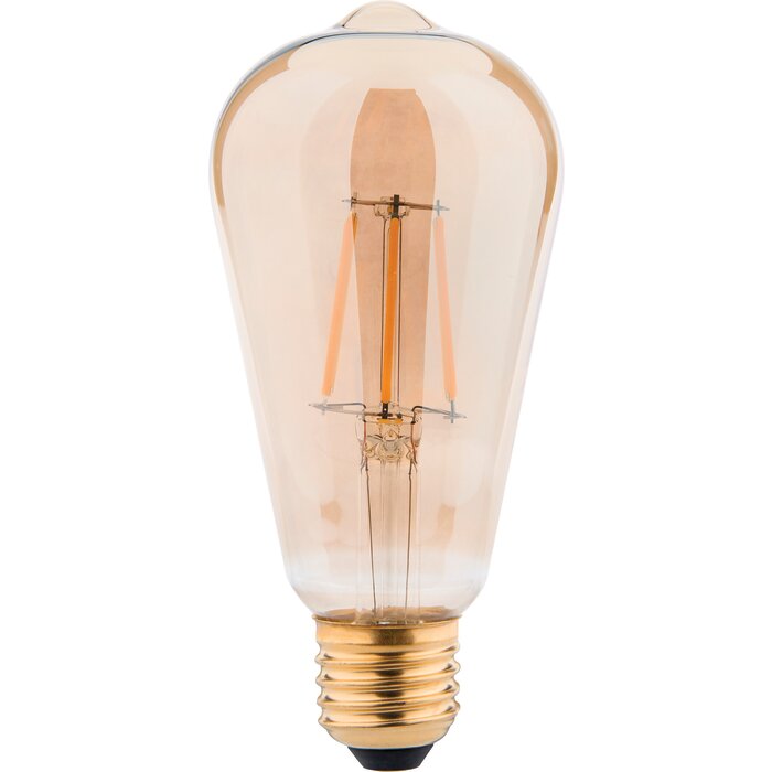 Ampoule LED edison à filament déco - XXCELL - Grisée -  E27 - 7 W-1
