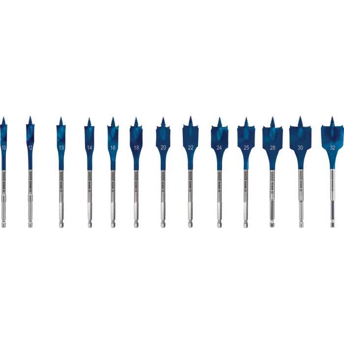 Coffret de mèches plates - BOSCH - Expert Self Cut Speed - x13 mèches plates -1