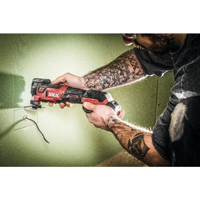 Outil multifonction - SKIL - XP Brushless - Nu - Sans fil - 20 V-9