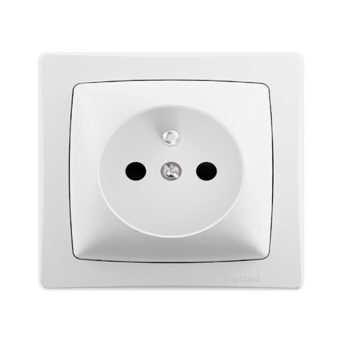 Prise électrique 2P+T – LEGRAND – 16A - 250V - En saillie - Blanc-1