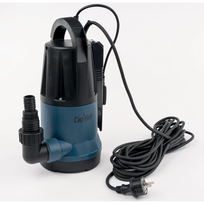 Pompe vide-cave eau claire - EC754 - Capvert - Flotteur intégré - 750 W - 13 m³/h-6