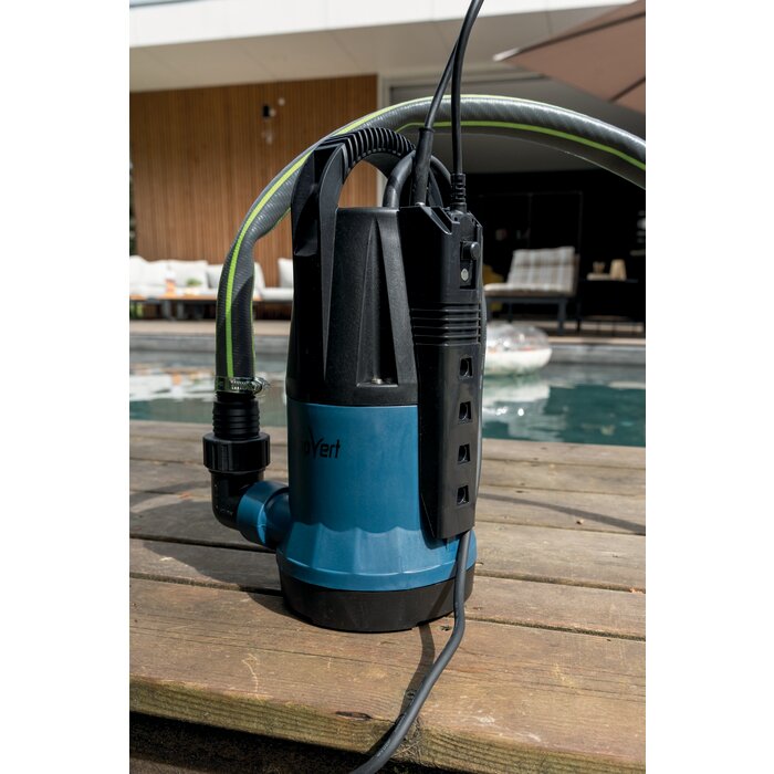 Pompe vide-cave eau claire - EC754 - Capvert - Flotteur intégré - 750 W - 13 m³/h-16