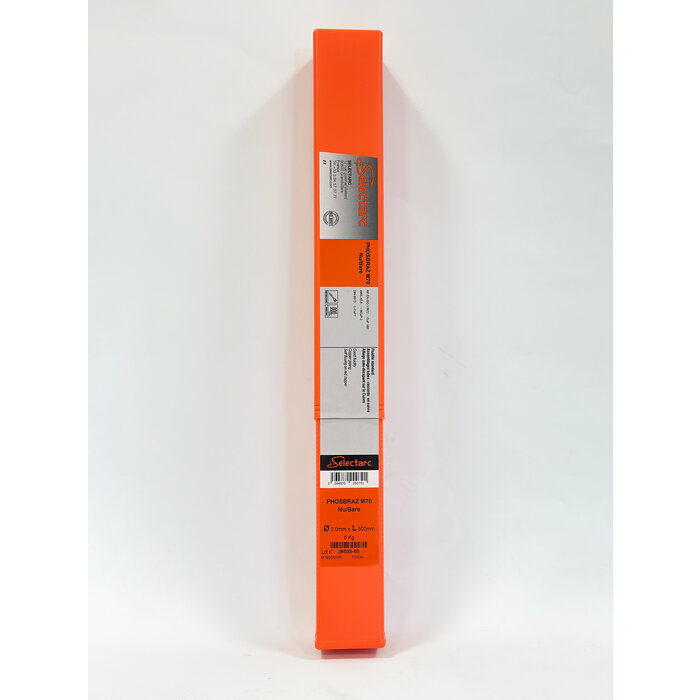 Brasure cuivre-phosphore - SELECTARC - PHOSBRAZ M70 - Ø2 mm - 5 kg-1