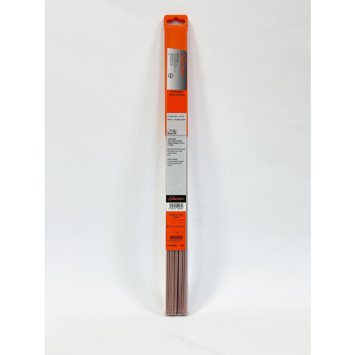 Brasure cuivre-argent - SELECTARC - PHOSBRAZ AG20 - 2 % argent - Ø2 mm - 1 kg-1