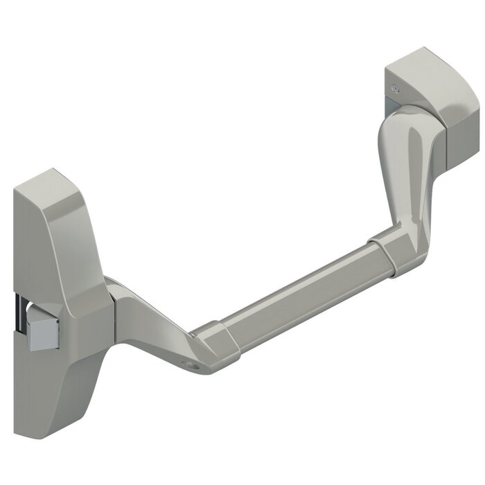 Serrure anti panique - LA CROISÉE DS - Bar 1 point latéral - Gris -2