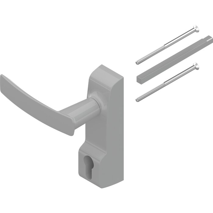 Module extérieur - LA CROISEE DS - A béquille - A poignée débrayable et cylindre -1
