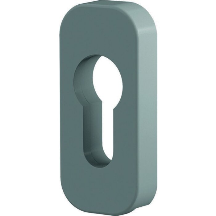 Ensemble poignée et rosace - VACHETTE - Quad - Gris - L. 127 mm-2