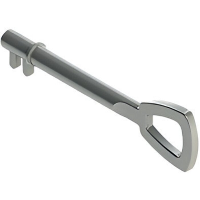 Serrure à larder - VACHETTE - Série D13U - Bec de cane-3