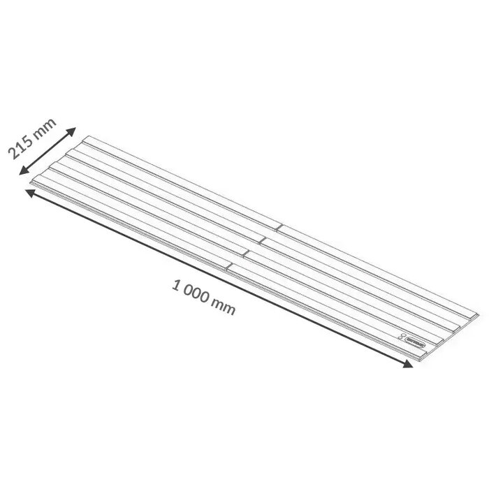 Bande d'aide à l'orientation - WATTELEZ - 1 m x 215 x 7 mm-1