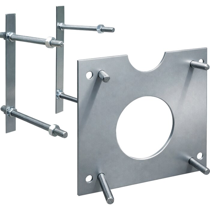 Kit de fixation WC – SIDER – Renfort cloison – Pour cuvette suspendue-1