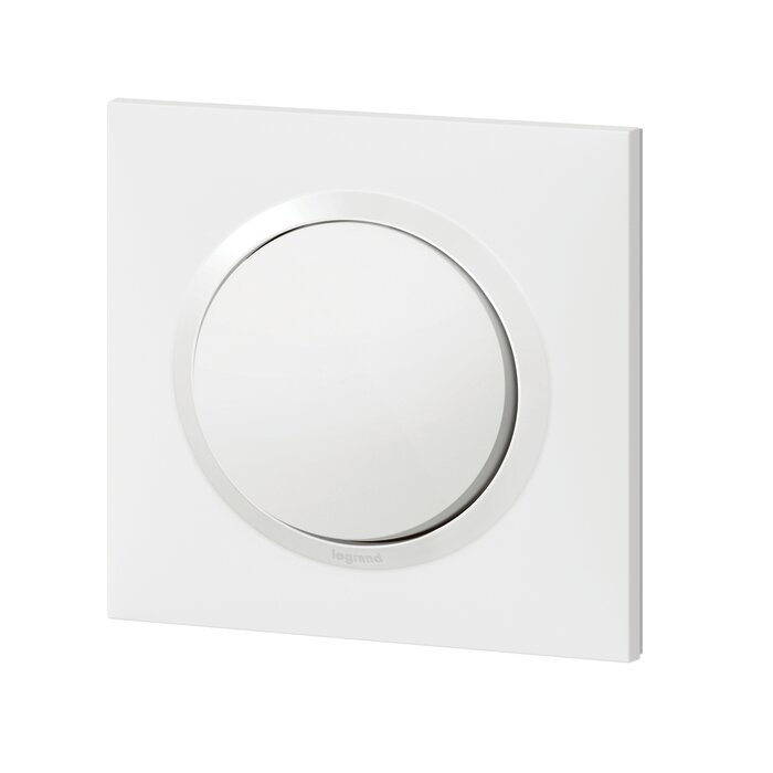 Interrupteur ou va-et-vient - LEGRAND - Dooxie one - 10 AX/250V - Blanc -3