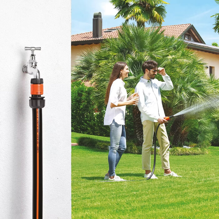 Nez de robinet double filetage – CLABER – Grand débit – 26/34 mm – 20/27 mm-2
