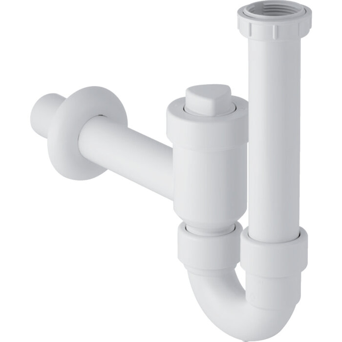 Siphon de lavabo - GEBERIT - En tube coudé - Sortie horizontale-1