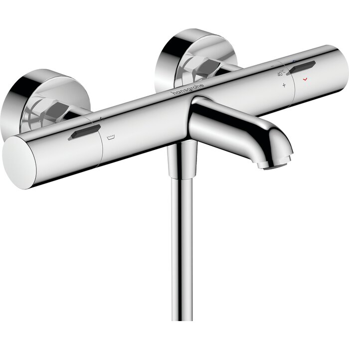 Mitigeur thermostatique douche - Ecostat Fine - HANSGROHE - Débit 20,3 l/min-1