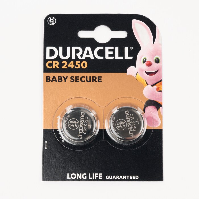 Pile bouton lithium CR2430 3 V - Duracell - Blister x2-3
